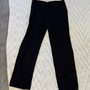 Jockey Black Leggings with Side Pockets